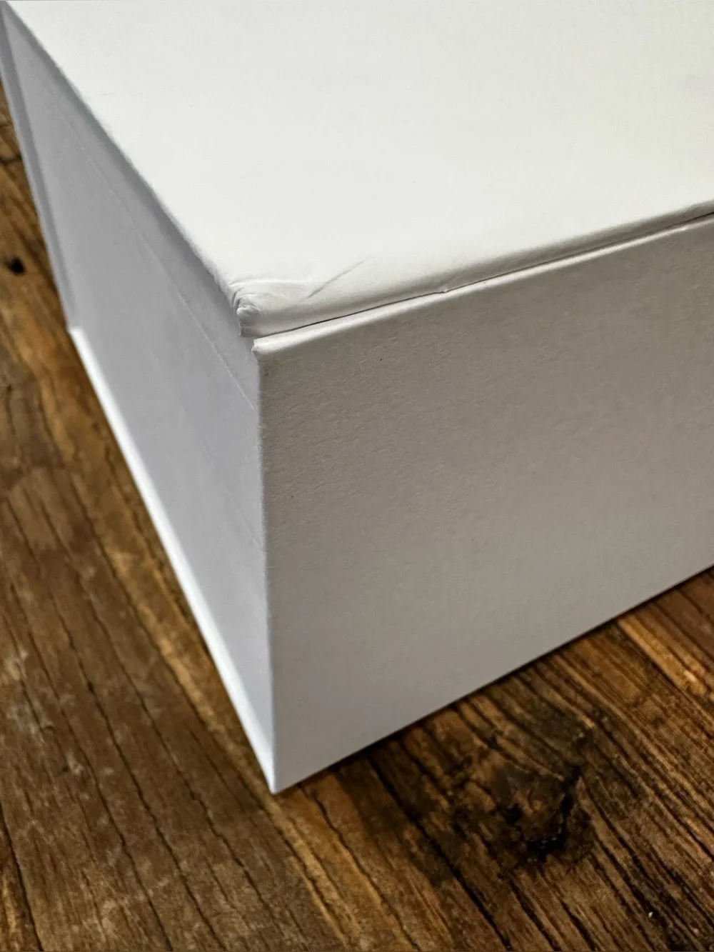 Dior White Branded Gift Box with Black Logo